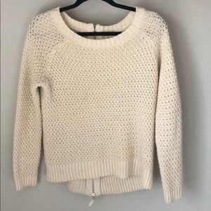 Cream Crewneck Sweater